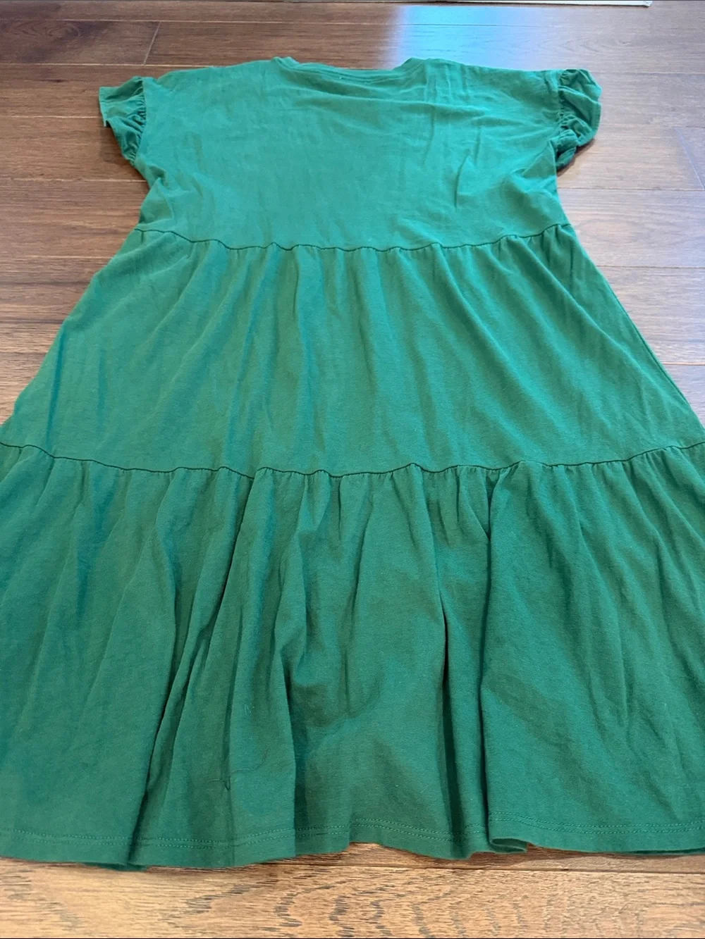 J. Crew Women’s Green Tiered Dress Size Small - C1-108